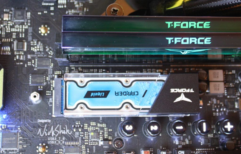 T-Force Cardea Liquid NVMe Gen 3 Review