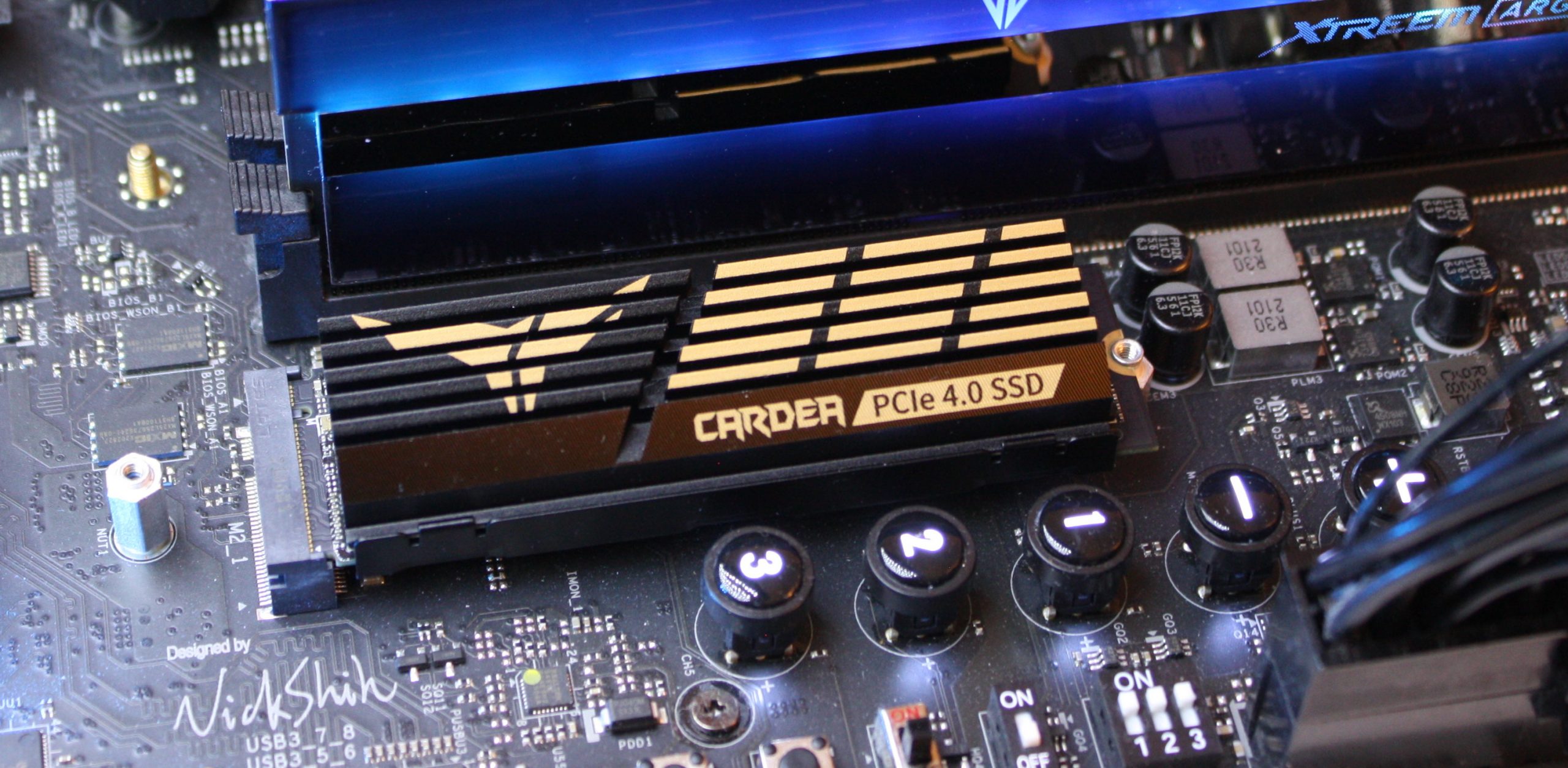 Team Group Cardea A440 PCIe Gen4x4 SSD: They solved the heat sink conundrum