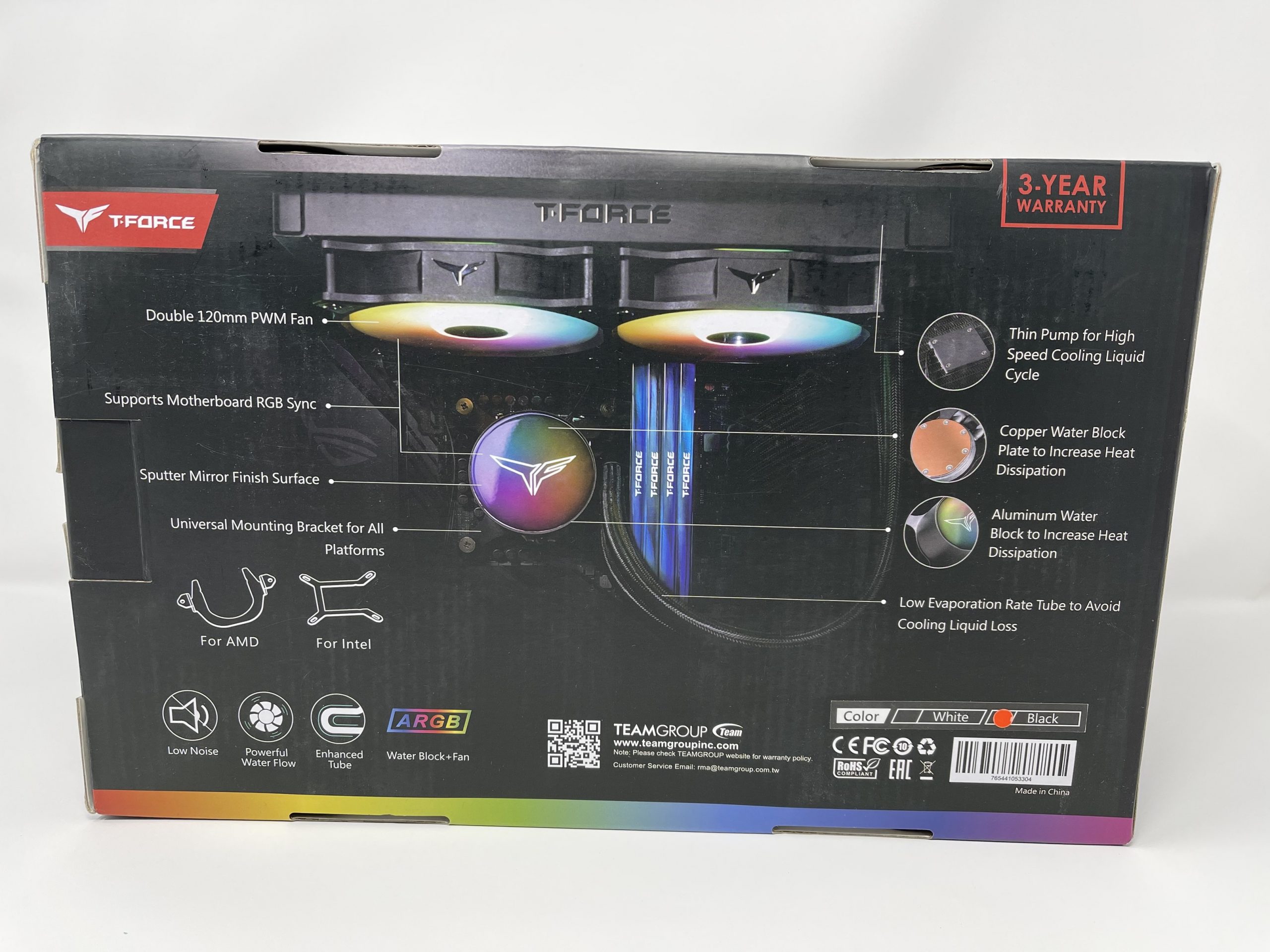 TeamGroup T-Force Siren GD240 ARGB AIO Cooler Review