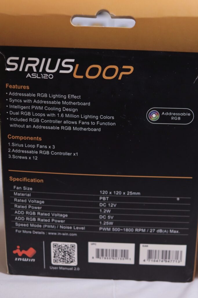 InWin: Sirius Pure And Sirius Loop Fan Review