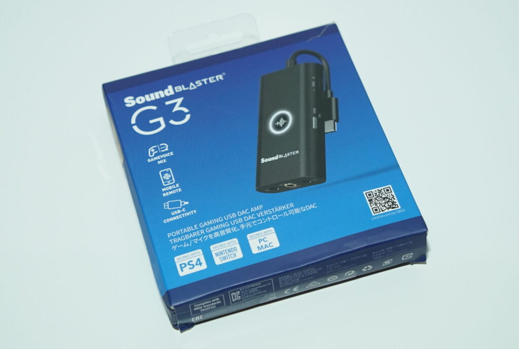 Creative Sound Blaster G3 Portable Gaming USB DAC AMP Review
