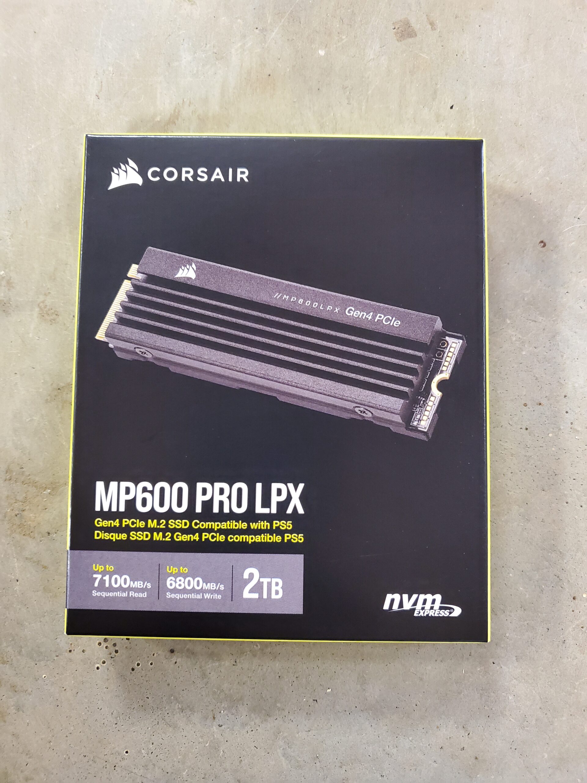 Corsair MP600 Pro LPX NVMe