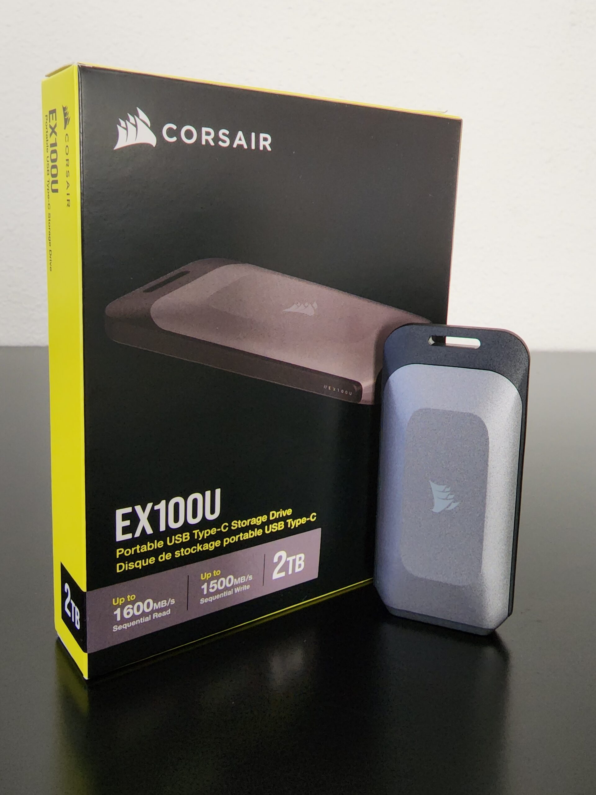 Corsair EX100U 2TB Portable USB Type-C SSD Review