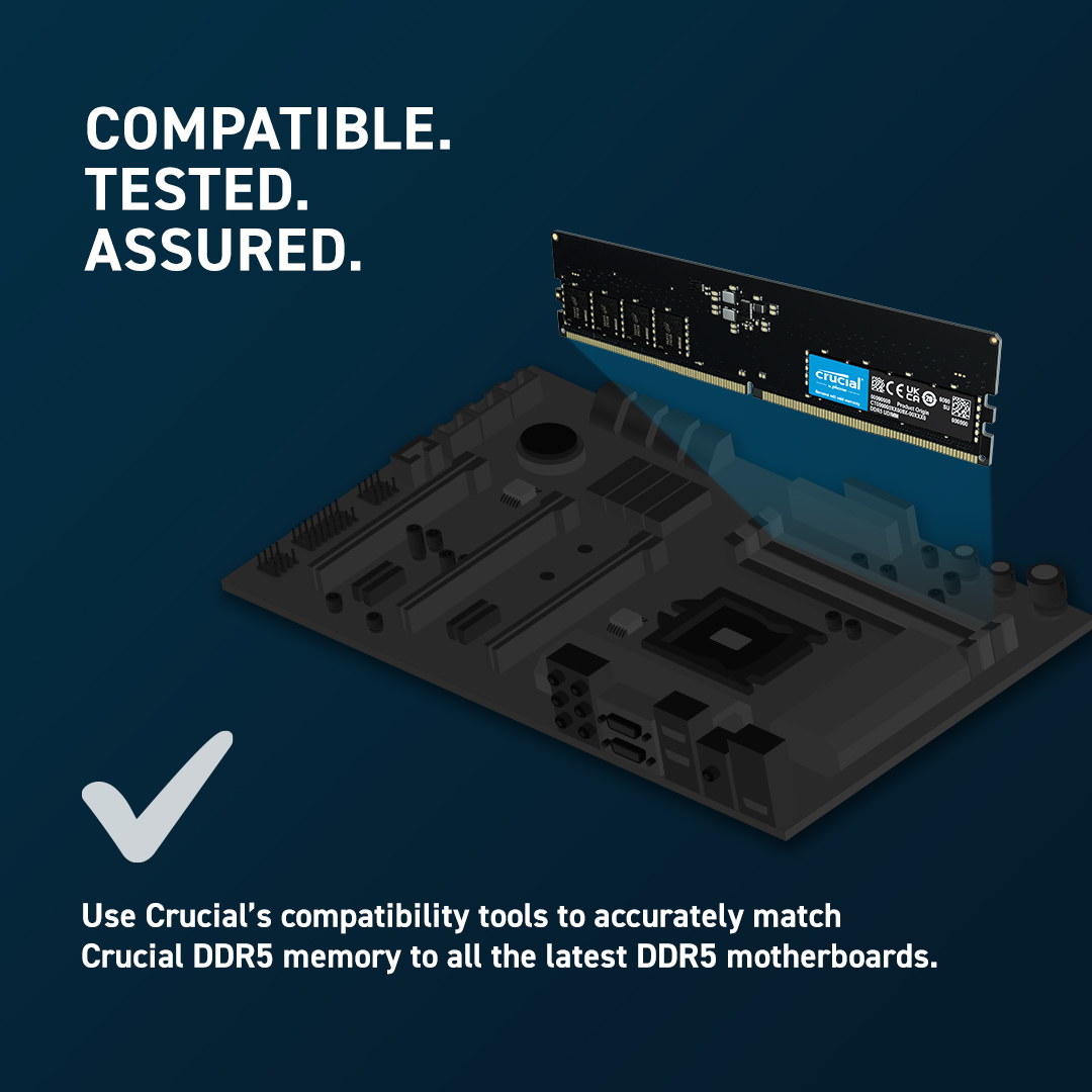 Crucial 32GB Kit (2 x 16GB) DDR5-5600 Review