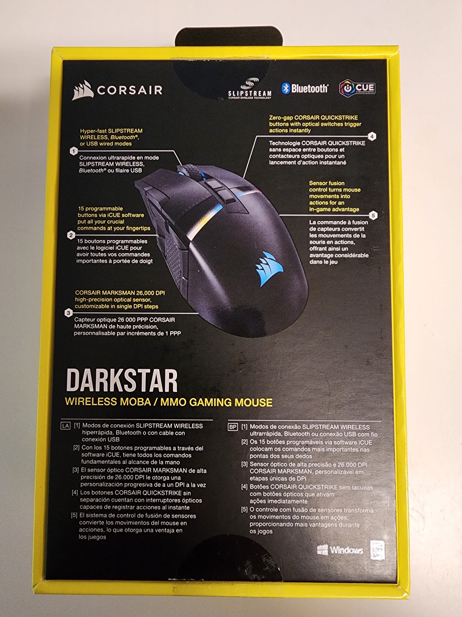 Corsair Darkstar Wireless RGB MMO Gaming Mouse Review